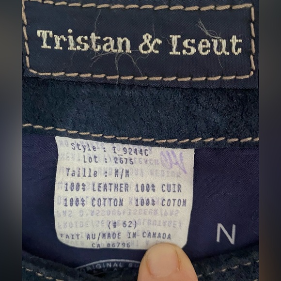 Dress from Tristan and Iseut suede with buttons - Picture 4 of 5